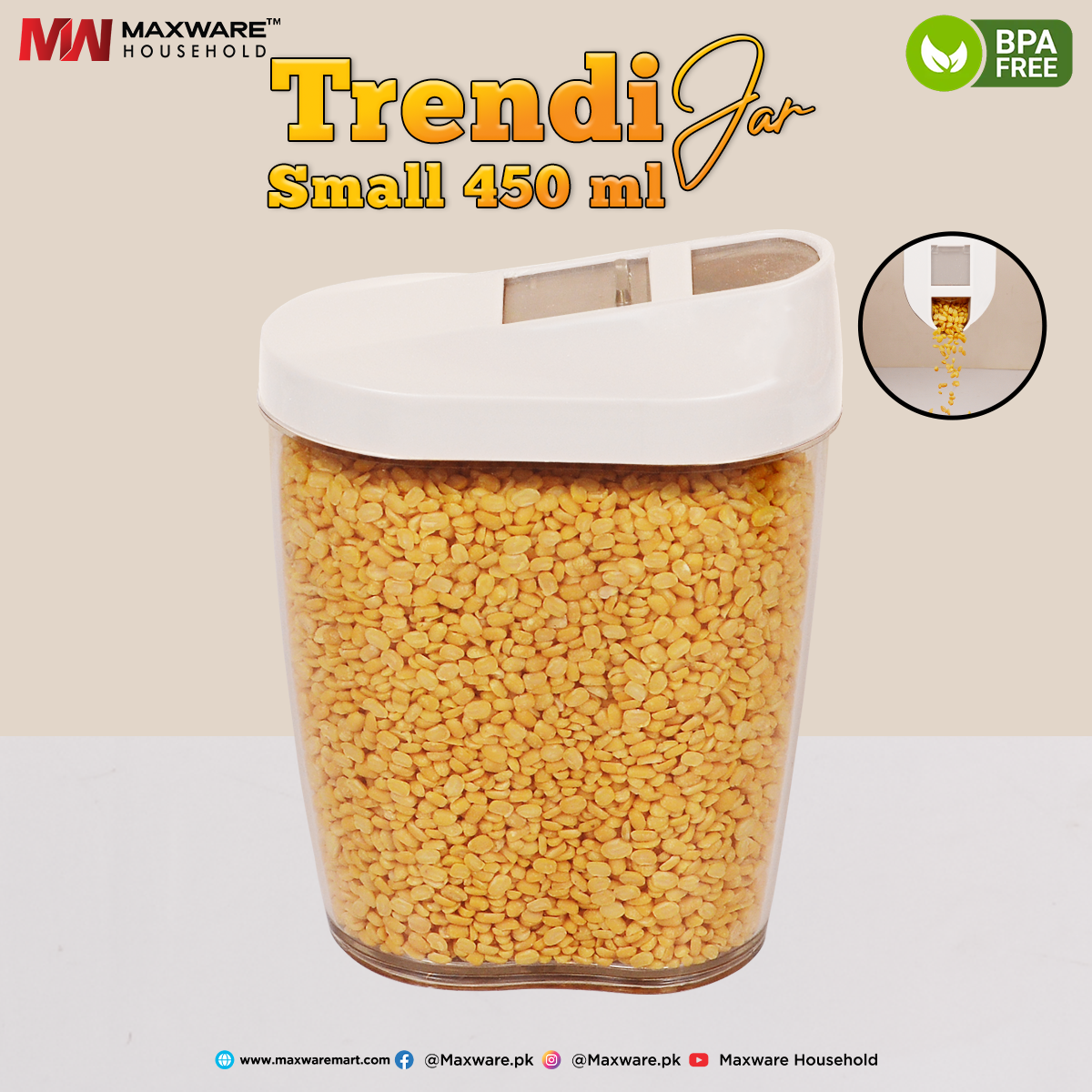 Trendi Jar Small - 450 ml