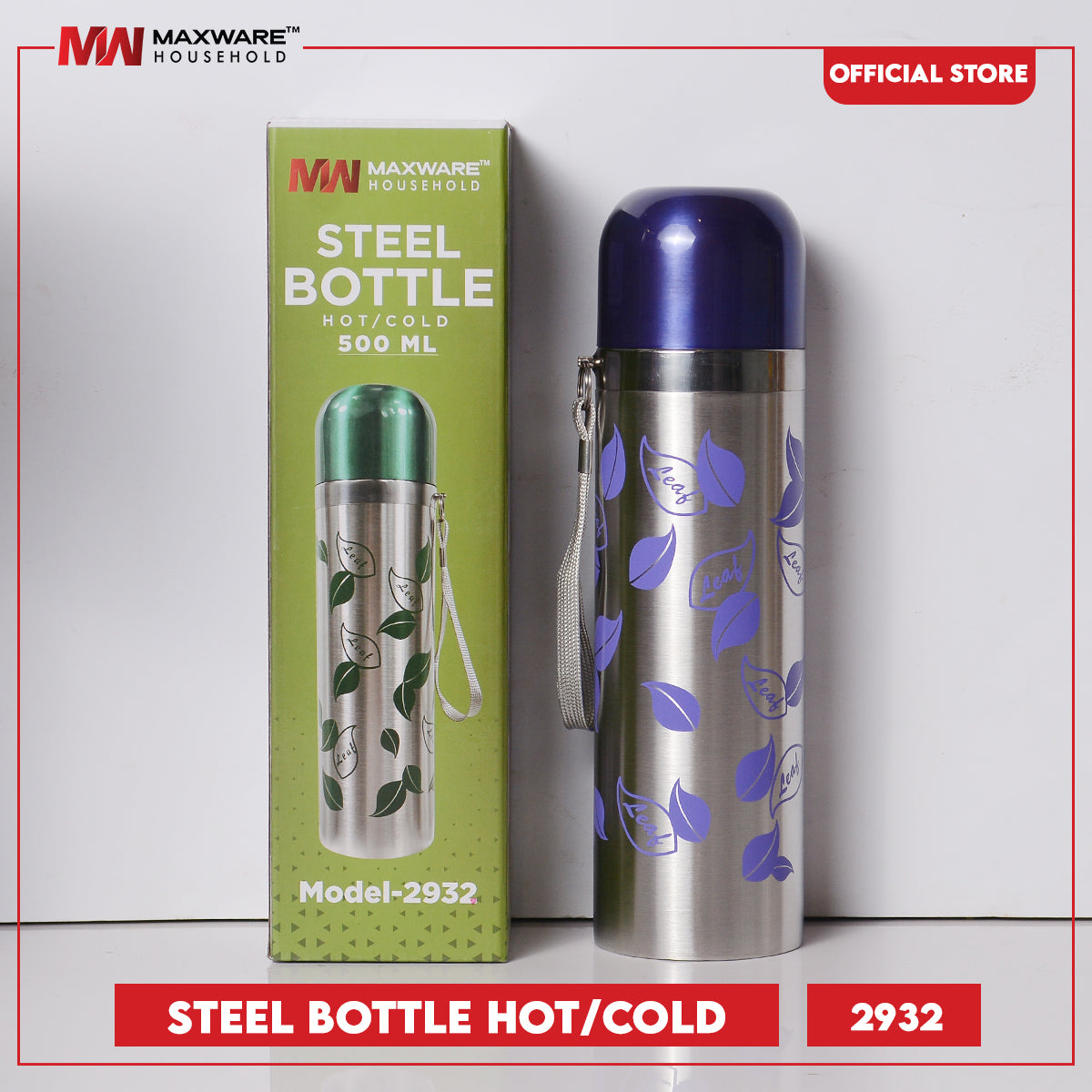Steel Bottle Hot/Cold Model 2932