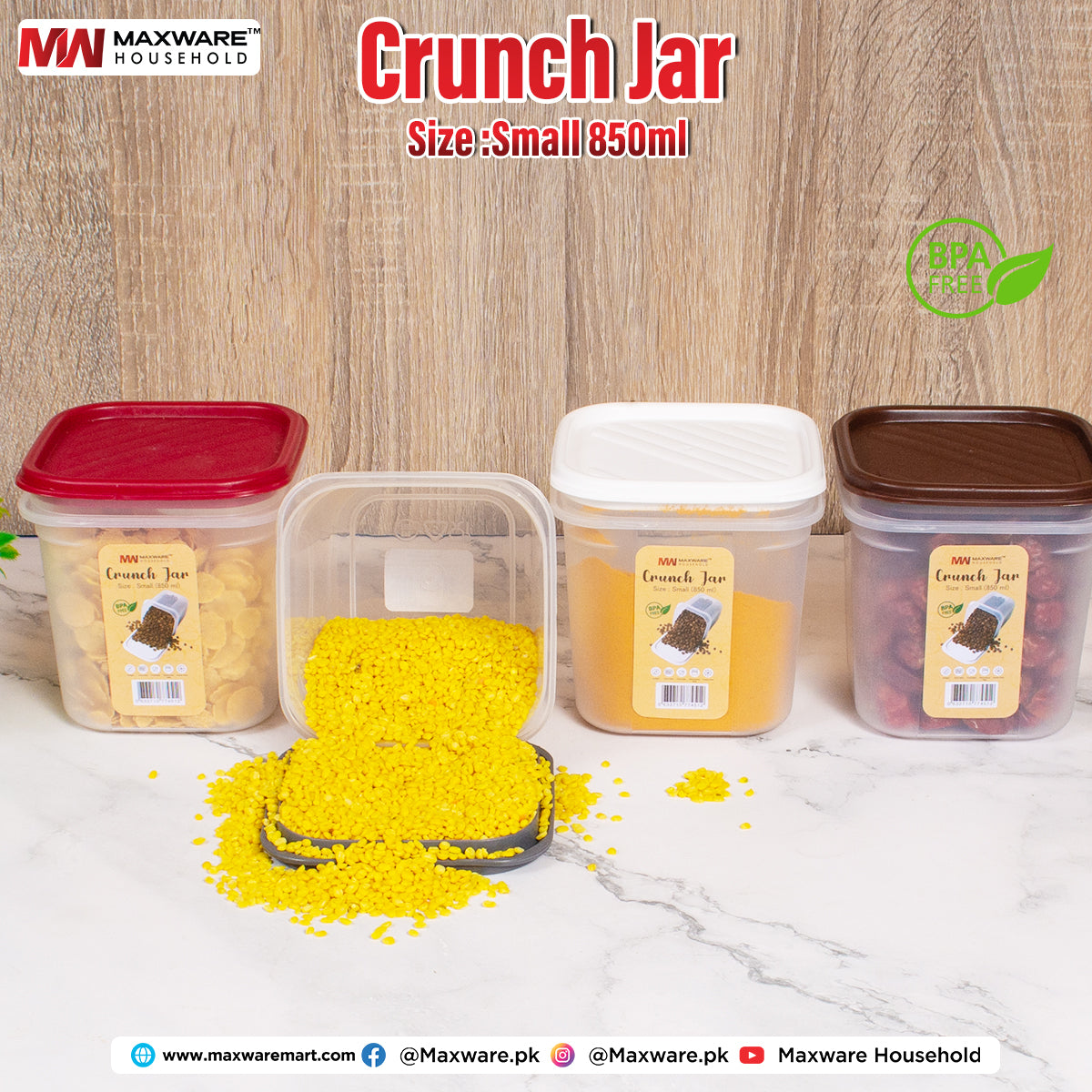 Crunch Jar Small- 850ml