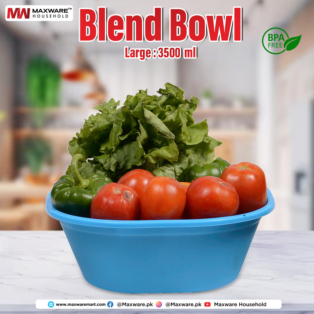 Blend Bowl Large (3500ml)