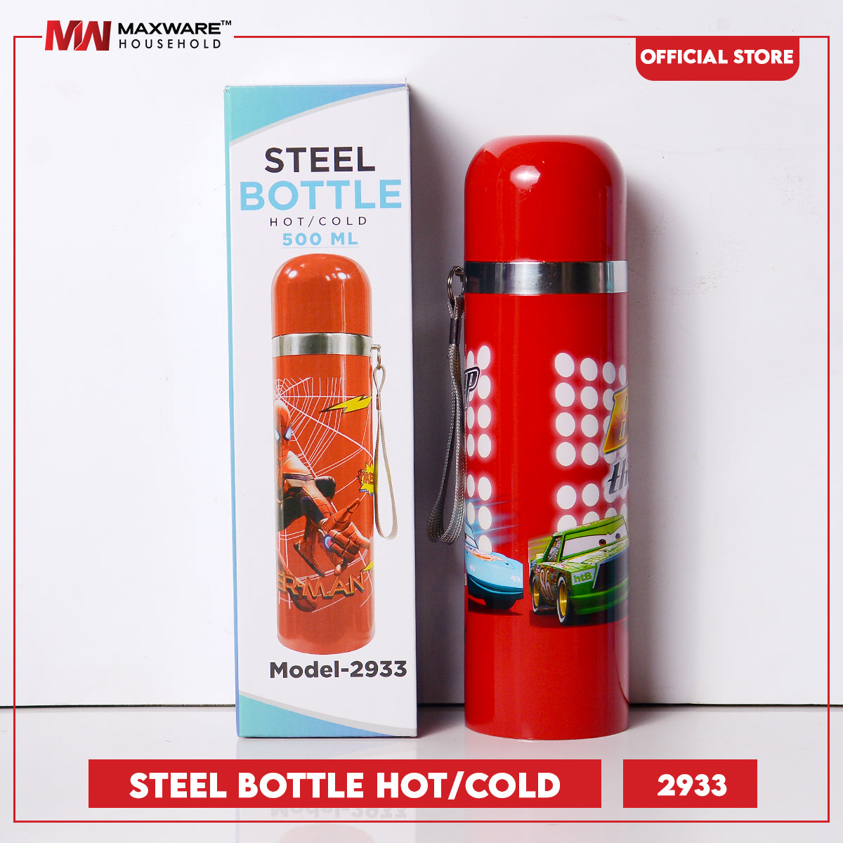 Steel Bottle Hot/Cold Model 2933