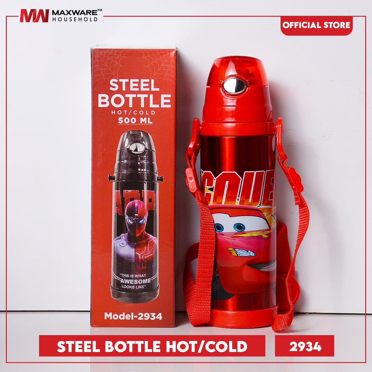 Steel Bottle Hot/Cold Model 2934