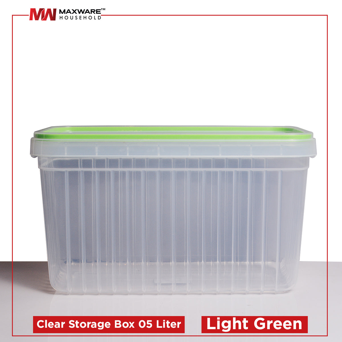 Clear Storage Box 05 Liter