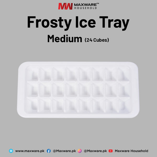 Frosty Ice Tray Medium (24 Cubes) – Maxware Mart