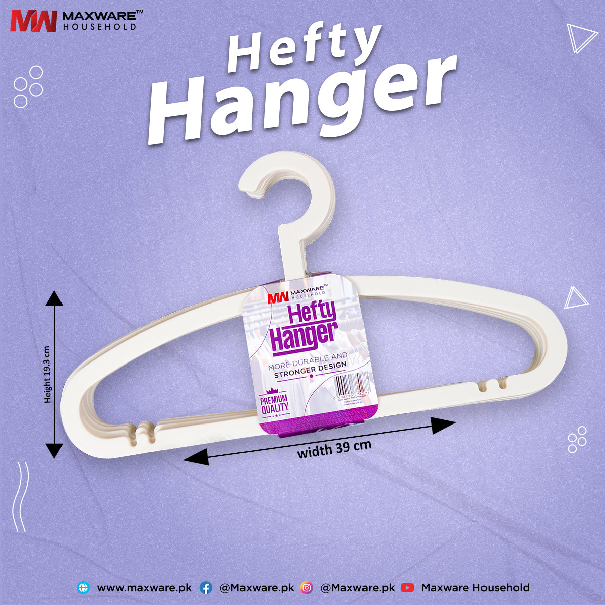 Hefty Hanger - Maxwaremart