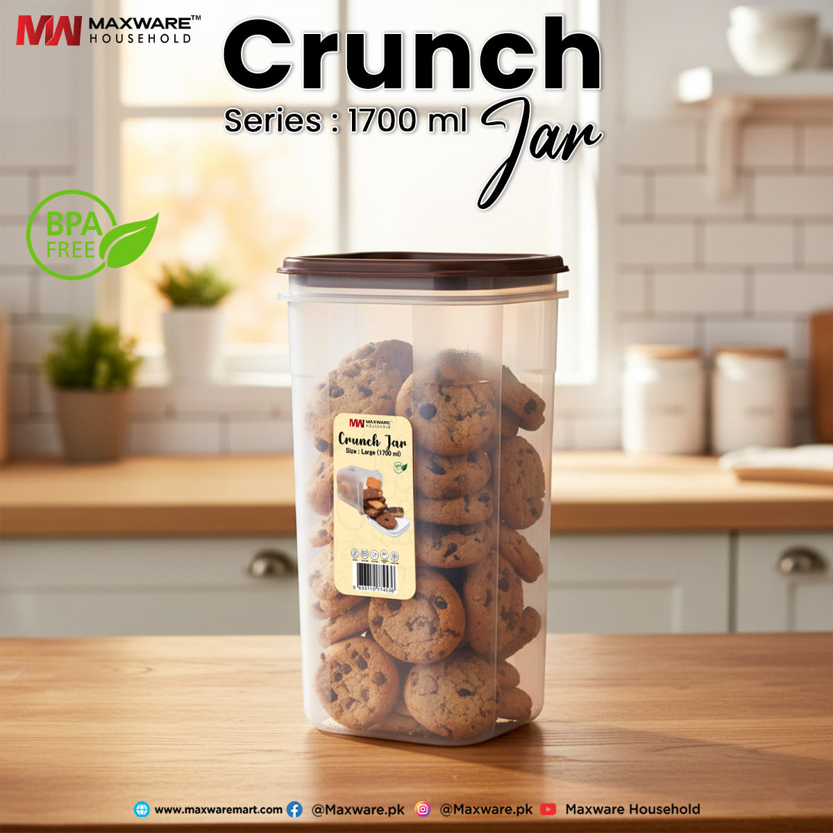 Crunch Jar Large-1700 ml