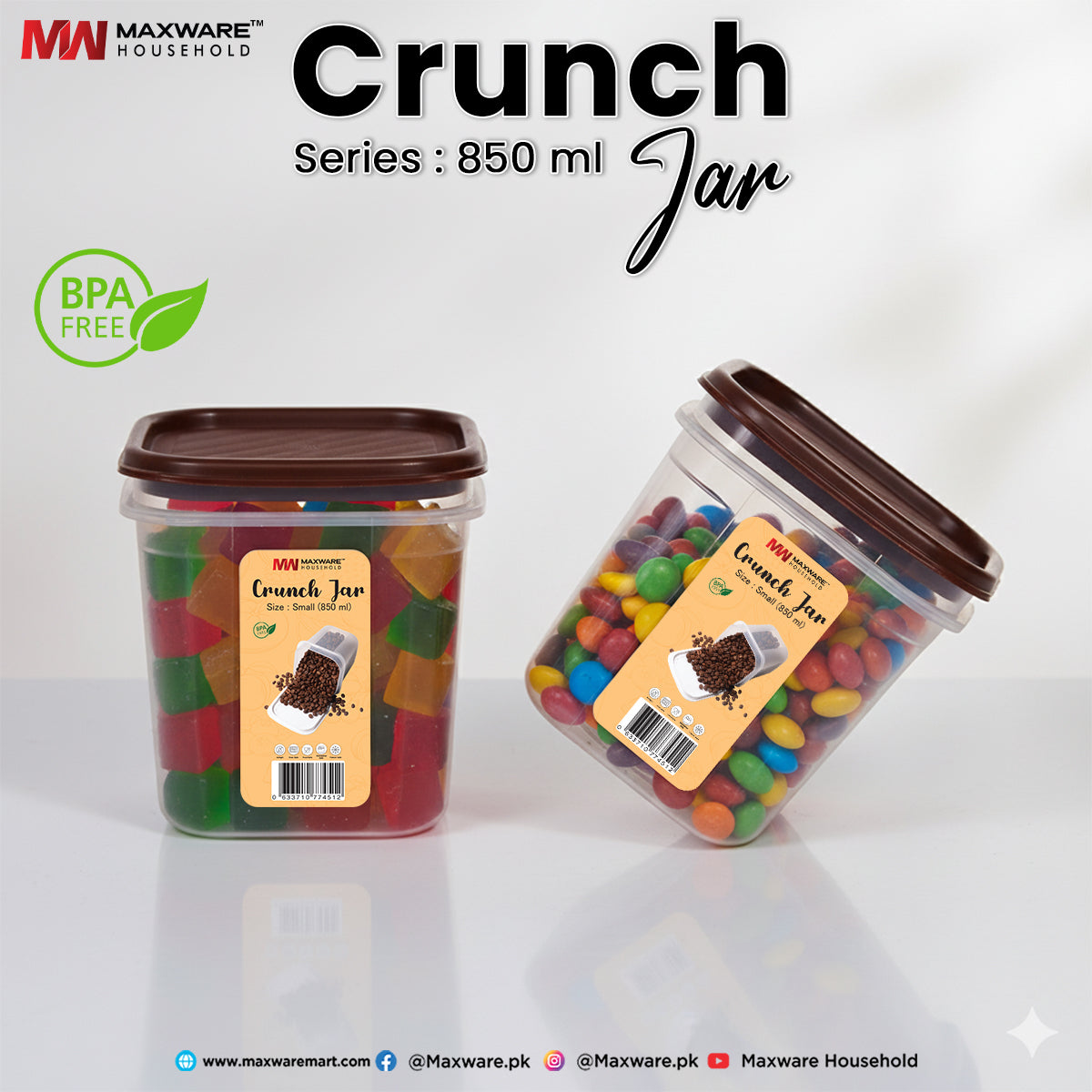 Crunch Jar Small- 850ml