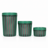 Stripe Jar 3 Pcs Set