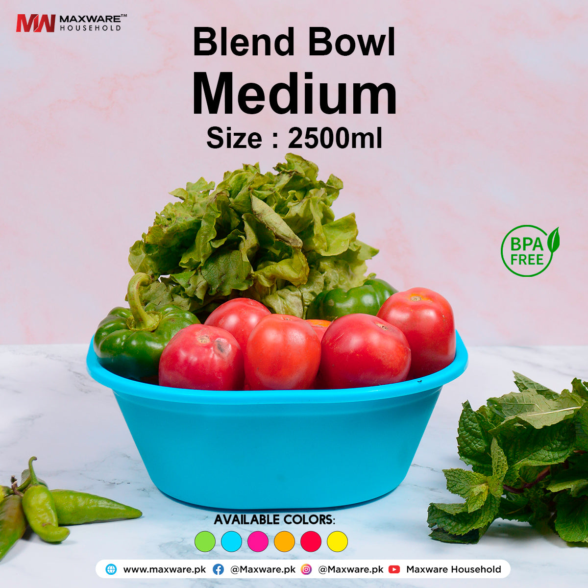 Blend Bowl Medium (2500 ml)