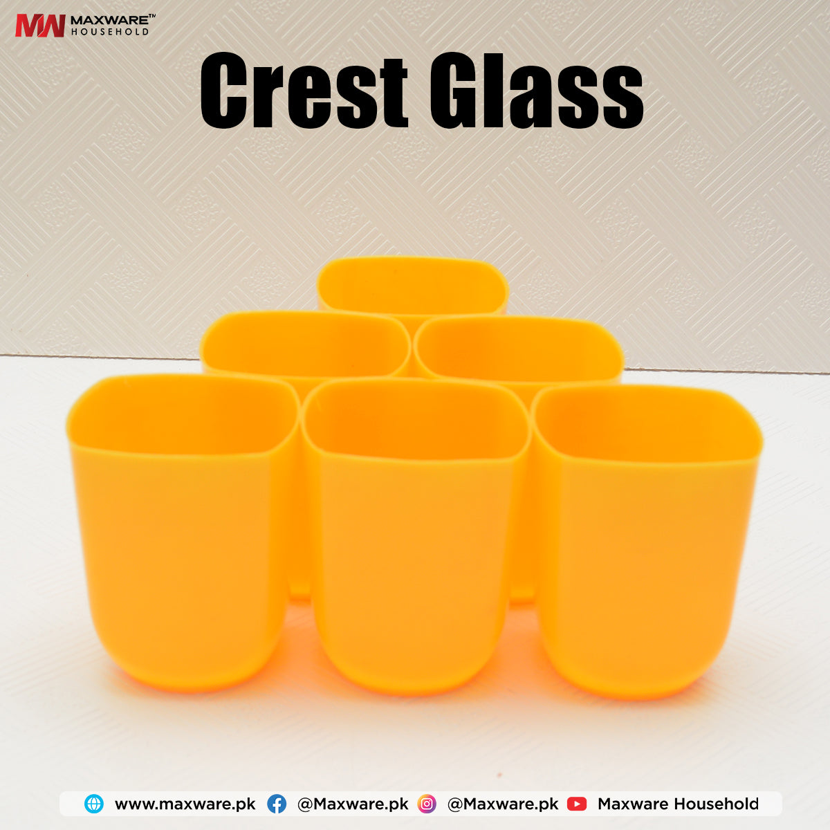 Crest Glass - Maxwaremart