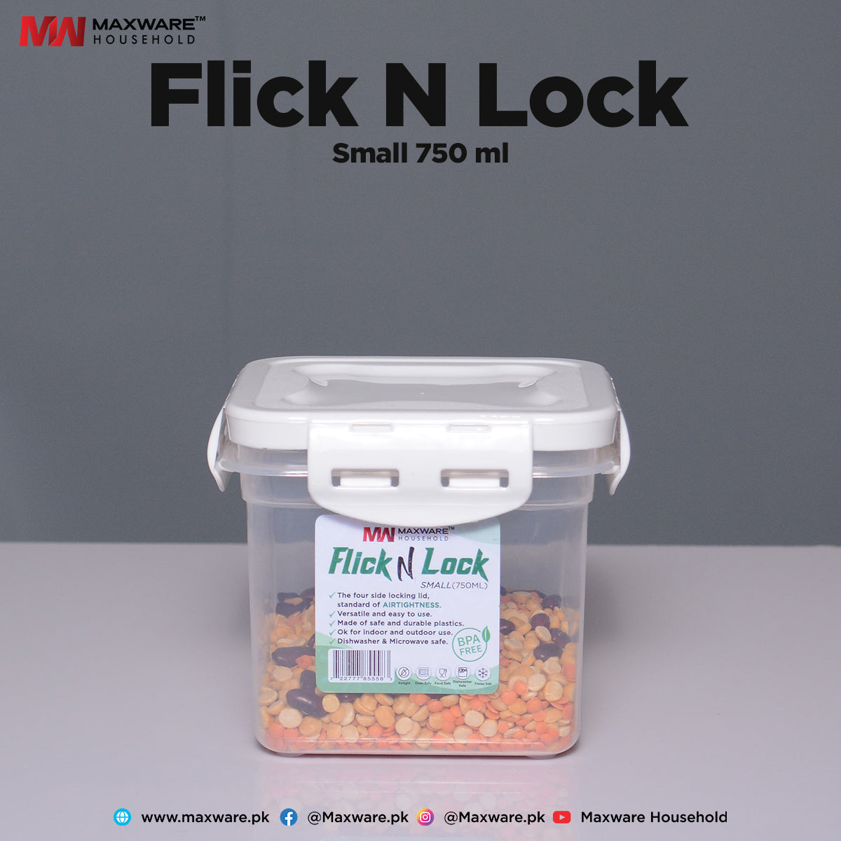 Flick N Lock Small - Maxwaremart