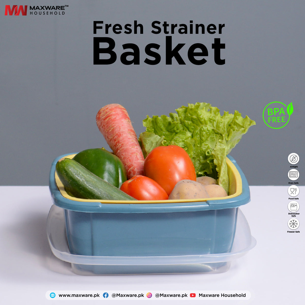 Fresh Strainer - Maxwaremart