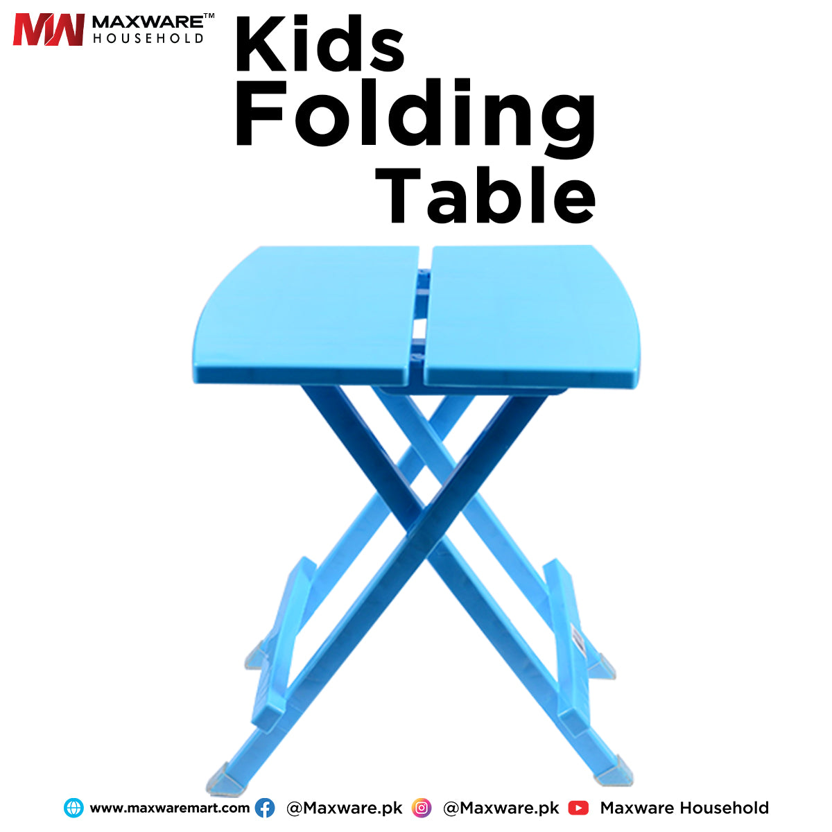 Kids Folding Table - Maxwaremart