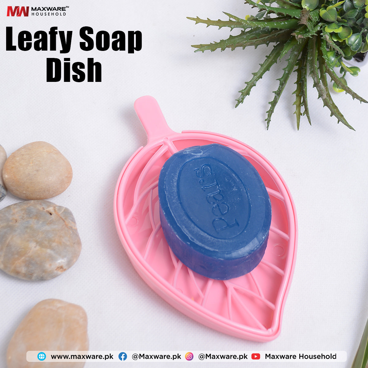 Leafy Soap Dish - Maxwaremart